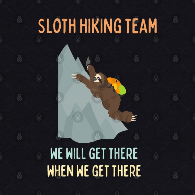 Sloth Hiking Team by High Altitude